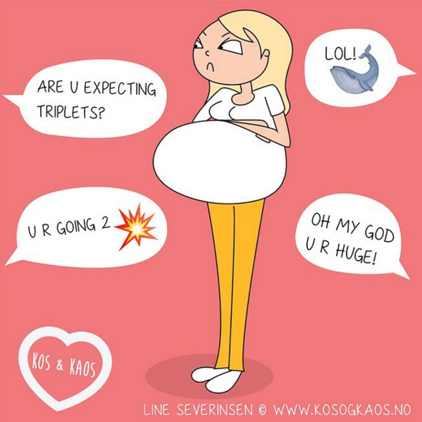 This Comic Nails What It's Like to Be Pregnant - Yahoo Sports
